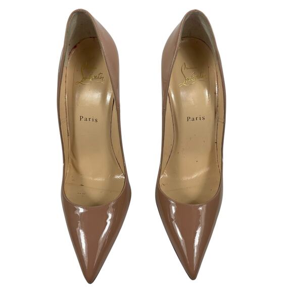 Christian Louboutin So Kate 120mm Patent Leather Pump Blush Size 39 - Picture 6 of 16